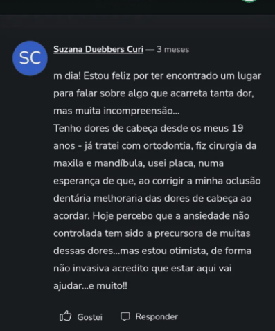 Depoimento de aluno 8